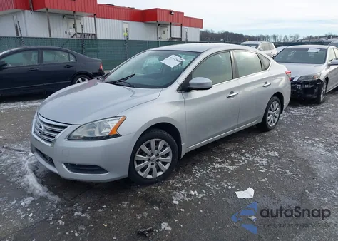 2014 Nissan Sentra Fe+ S/Fe+ Sv/S/Sl/Sr/Sv из США, поврежденный, VIN 3N1AB7AP1EY216460